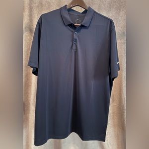 Men’s Nike Golf Dri-fit Black Polo Size XL